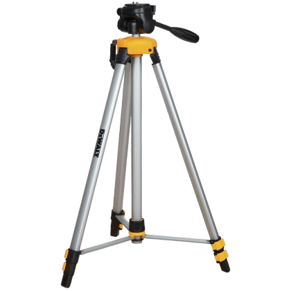 DEWALT Laser Level Tripod, ¼ x 20 Thread Mount, Collapsible Legs, Non-Skid Feet, Carrying Pouch.